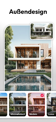 KI Innenarchitektur - Interio Screenshot