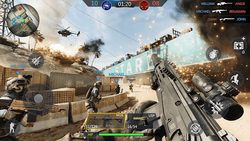 Captura de pantalla de FPS Strike Ops : Modern Arena