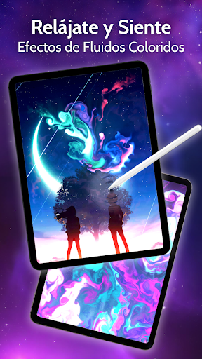Captura de pantalla de Fondos de Pantalla Fluidos 3D
