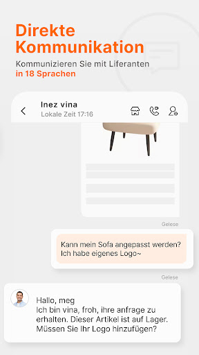 Alibaba.com - B2B-Marktplatz Screenshot