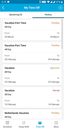 Blue Yonder Workforce screenshot