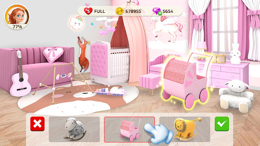 Captura de pantalla de My Home Design - Modern City