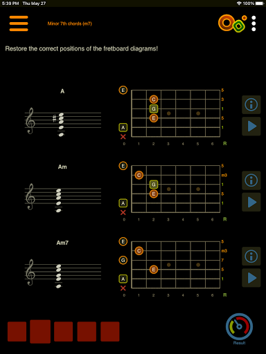 Captura de pantalla de Oolimo Guitar Chords