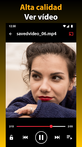 Captura de pantalla de Descargador videos HD - Vidow