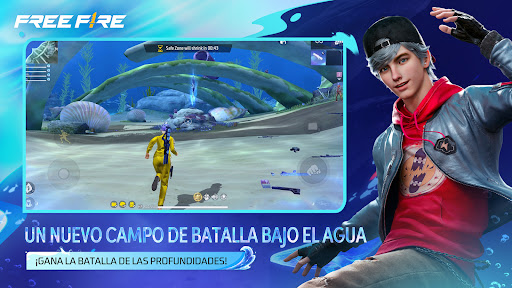 Captura de pantalla de Free Fire: Ecos del océano