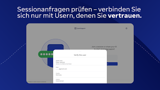 TeamViewer QuickSupport Screenshot
