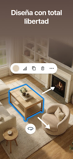 Captura de pantalla de Diseñador de Habitaciones 3D
