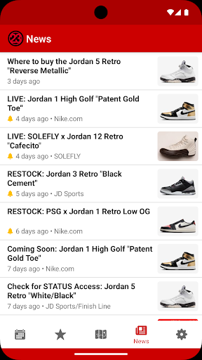 J23 - Jordan Release Dates screenshot