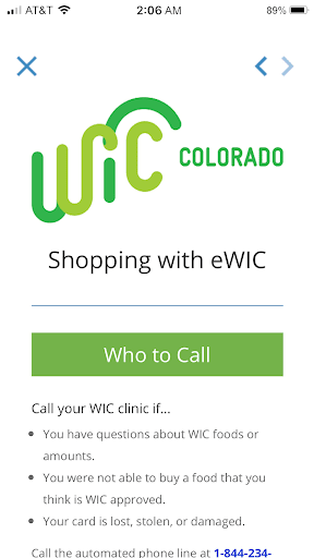 Captura de pantalla de WICShopper