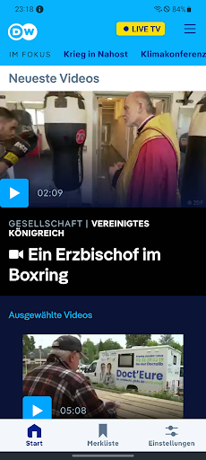 DW - Breaking World News Screenshot