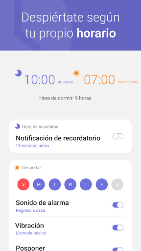 Captura de pantalla de Despertador