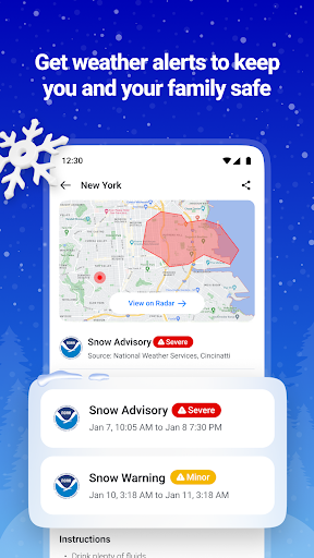 1Weather: Forecast & Radar Screenshot