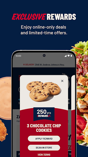 Captura de pantalla de Zaxbys