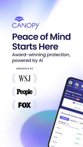 Canopy - AI Online Safety App screenshot