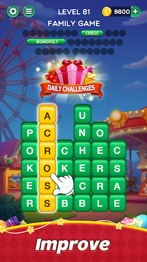Word Crush -Wörterspiel Screenshot