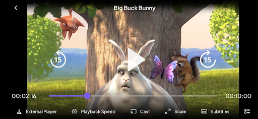 Captura de pantalla de Stremio