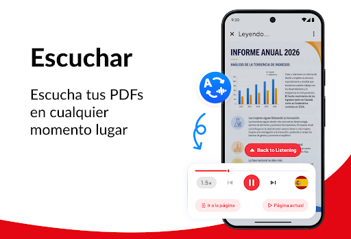 Captura de pantalla de Lector PDF App - Convertir PDF