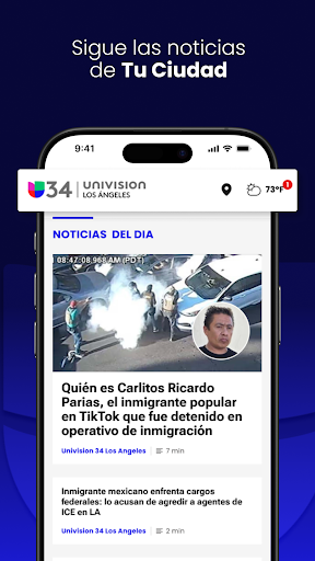 Univision Noticias screenshot