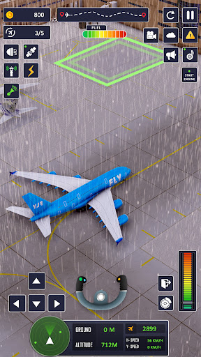 Captura de pantalla de Simulador de vuelo juego avión