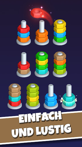 Nut Sort-Color Puzzle Game Screenshot