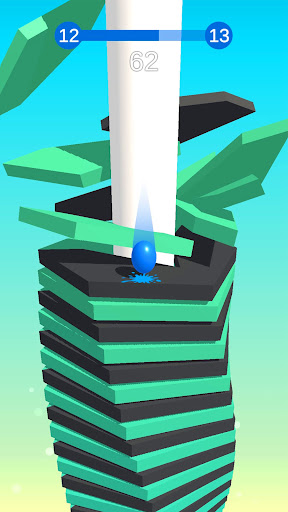Captura de pantalla de Stack Ball - Choque en Picado