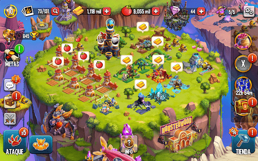 Captura de pantalla de Monster Legends