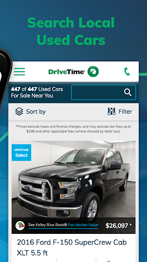 Captura de pantalla de DriveTime Used Cars for Sale