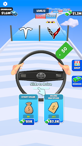 Captura de pantalla de Steering Wheel Evolution