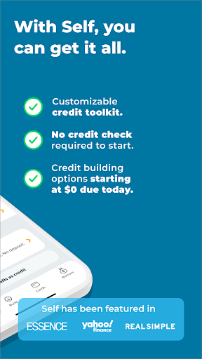 Self – Credit Builder & Cash screenshot