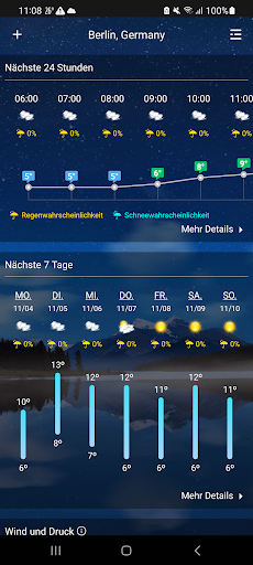 Wetter - Wetter in Echtzeit Screenshot