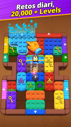 Captura de pantalla de Wood Rush Puzzle