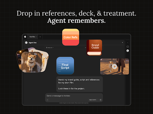 Captura de pantalla de invideo AI: AI Video Generator