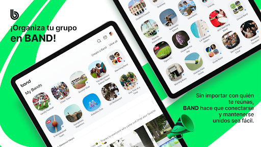Captura de pantalla de BAND - Grupos & Comunidades