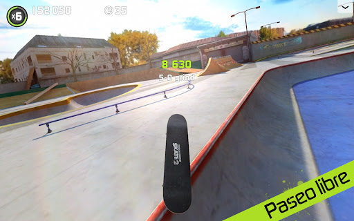 Captura de pantalla de Touchgrind Skate 2