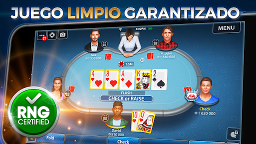 Captura de pantalla de Póquer Texas Hold'em: Pokerist