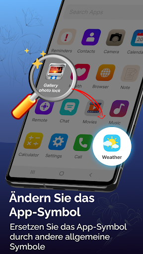 Foto ausblenden-Photo Lock app Screenshot