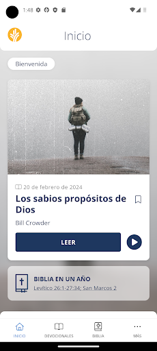 Captura de pantalla de Nuestro Pan Diario