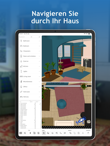 Sweet Home 3D: Plane dein Haus Screenshot
