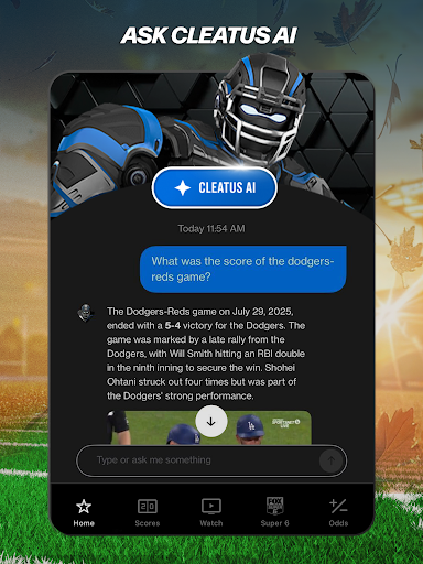 Captura de pantalla de FOX Sports: Watch Live Games