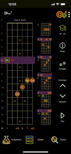Oolimo Guitar Chords Screenshot