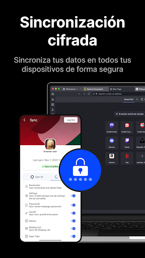 Captura de pantalla de Vivaldi - Navegador rápido