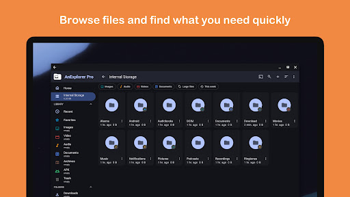 Captura de pantalla de AnExplorer Pro File Manager