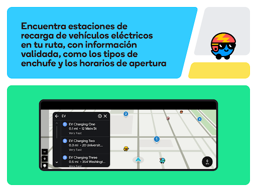 Captura de pantalla de Waze Navegación y Tráfico