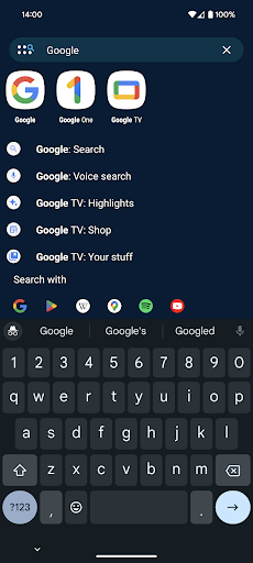 Captura de pantalla de Nova Launcher
