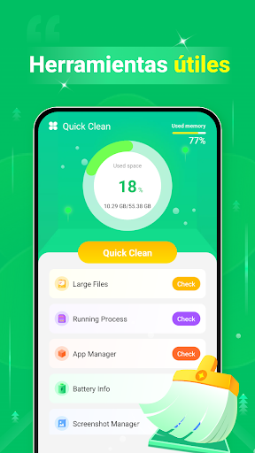 Captura de pantalla de Quick Clean - Space Cleaner