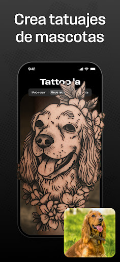 Captura de pantalla de Tattoo AI: Diseños de tatuajes
