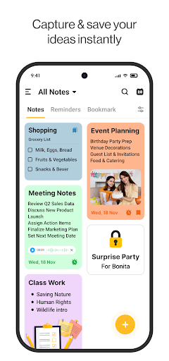 Notepad, Notebook, Notes app screenshot