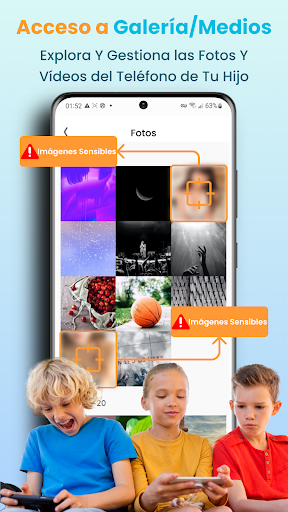 Captura de pantalla de KidsGuard Pro -Monitoreo Tel