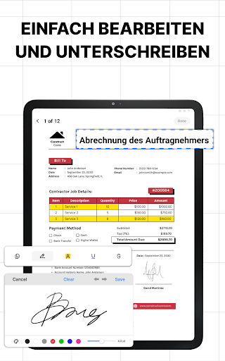 PDF Reader - PDF Converter Screenshot
