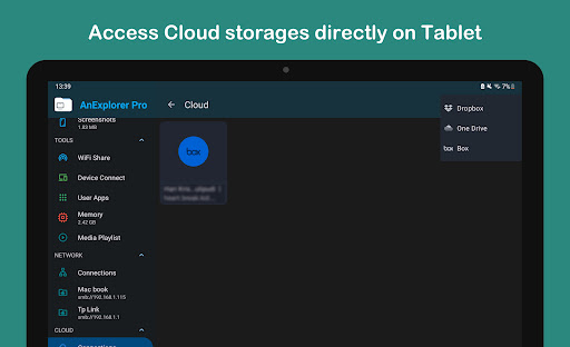 Captura de pantalla de AnExplorer Pro File Manager
